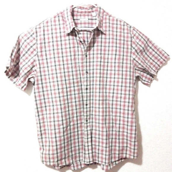 Halogen Shirt Men 2XL XXL Colorful Plaid - Picture 1 of 7